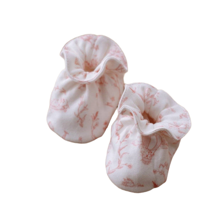 Booties - Toile De Jouy/Pink
