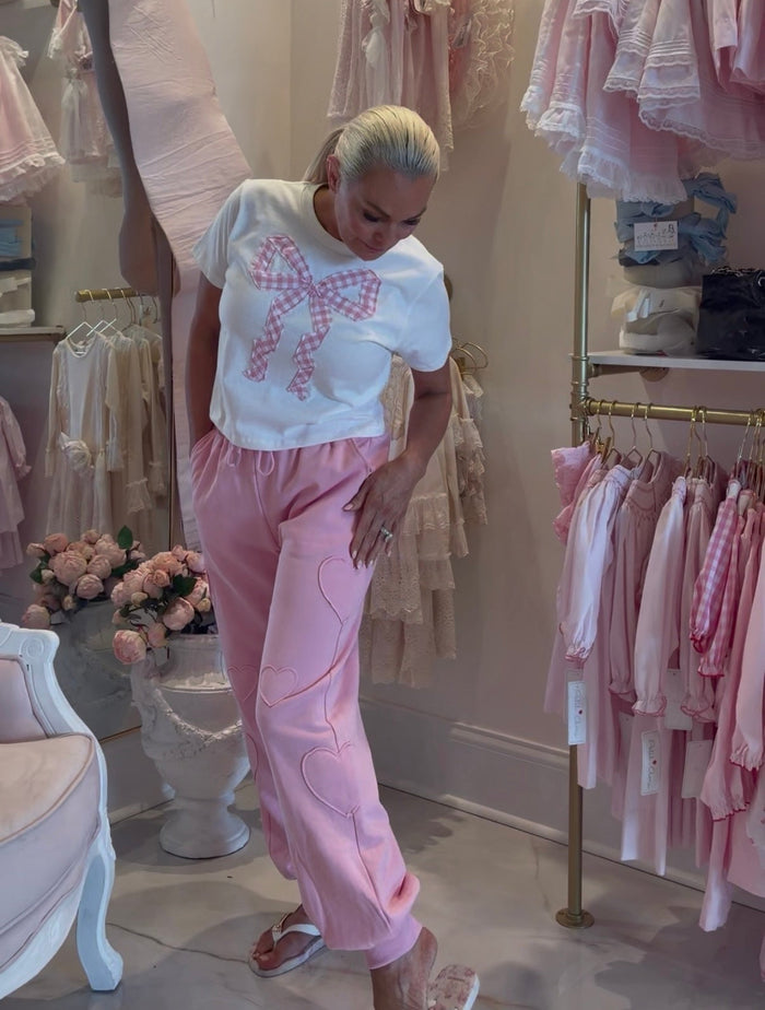 Britney Heart Patch Jogger