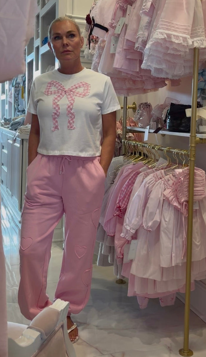 Britney Heart Patch Jogger