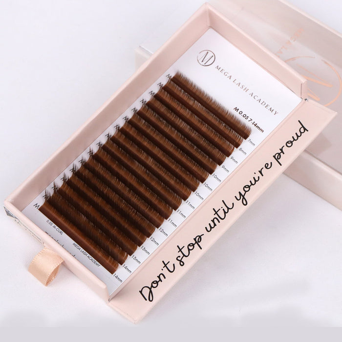 Brown Cashmere Volume - Caramel