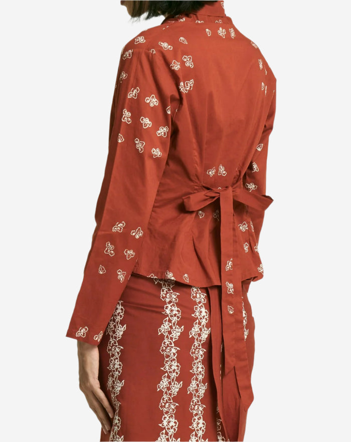 "Bunga Pencar" - Kebaya Pendek
