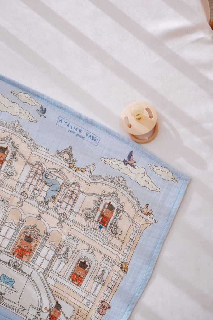 Burp Cloth - Royal Mansion