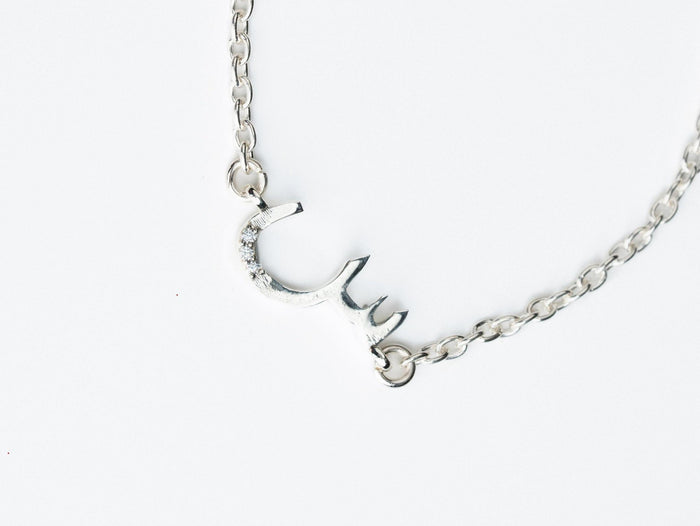 Butterfly Arabic Initial Bracelet Silver - Babies & Kids
