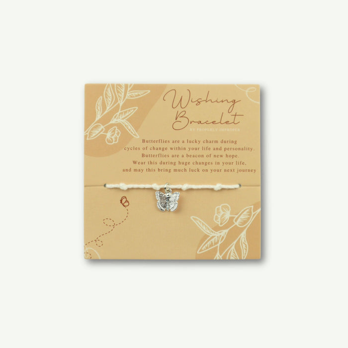 Butterfly Wishing Bracelet