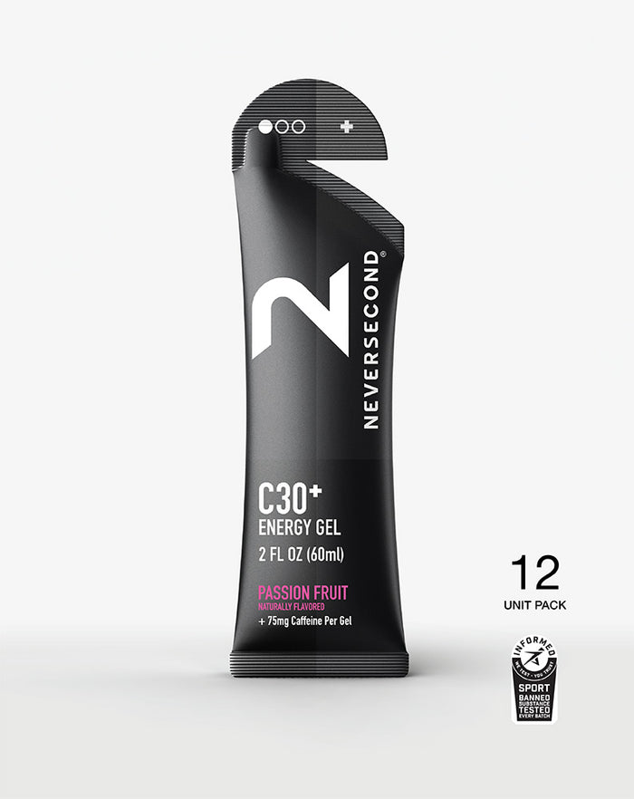 C30+ Caffeine Energy Gel 12CT Passion Fruit