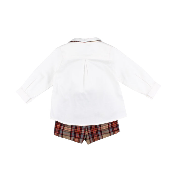 Calabazas Checkered Boy 2-Piece Set