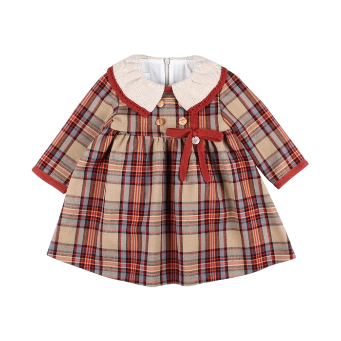 Calabazas Girl Checkered Dress
