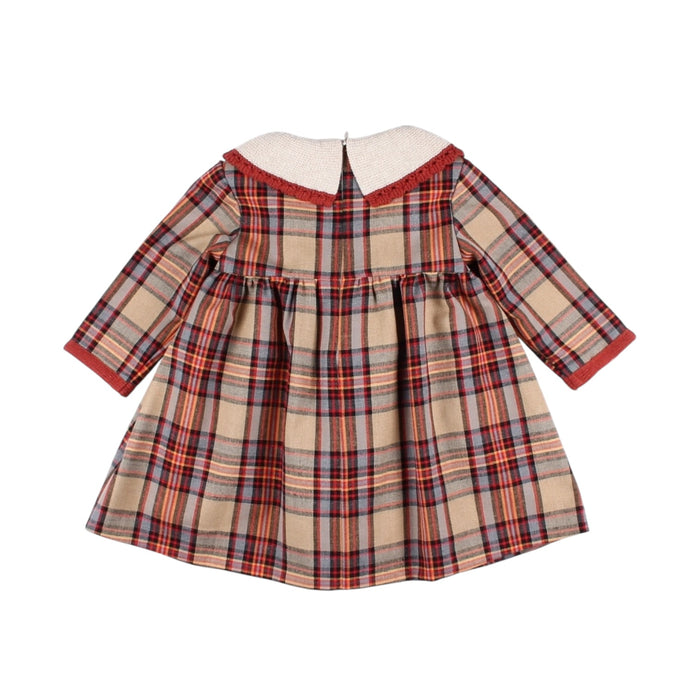 Calabazas Girl Checkered Dress