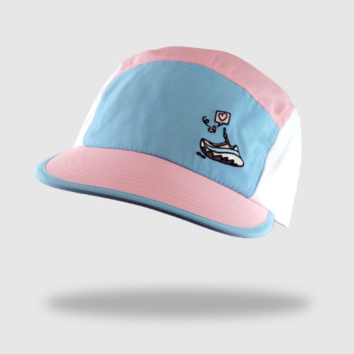 Casquette unisexe 5 Panel DBDB Pastel rose