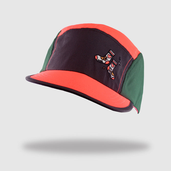 Casquette unisexe 5 Panel DBDB Retro bordeau