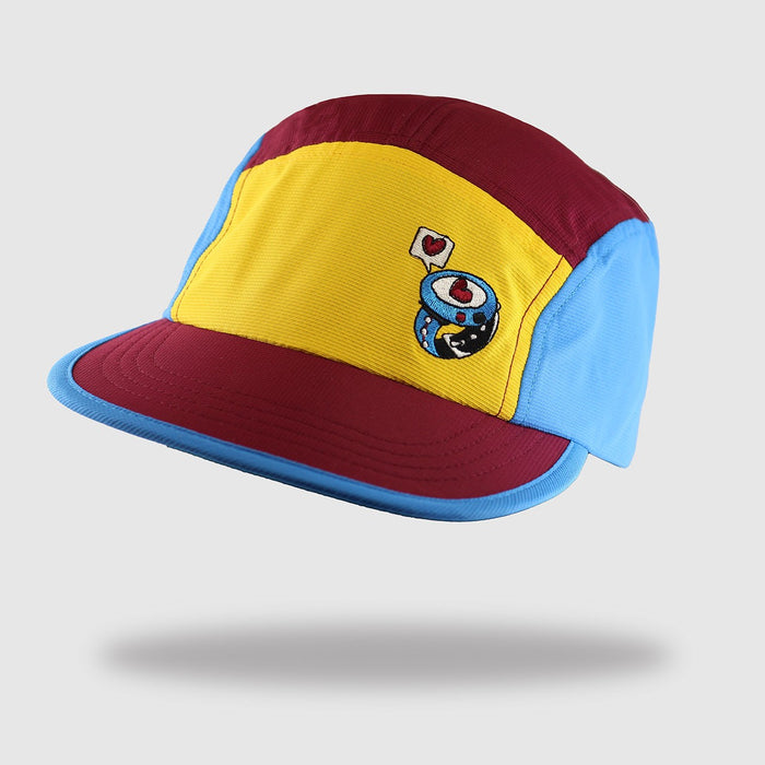 Casquette unisexe 5 Panel DBDB Retro bordeau