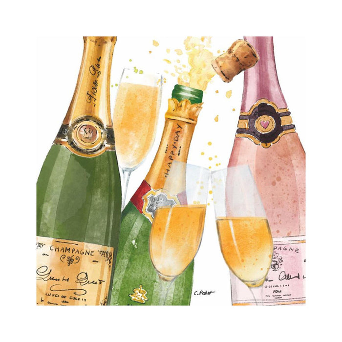 C'est L'Heur Beverage Napkins