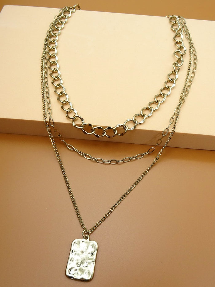 Chained Melody Layered Necklace