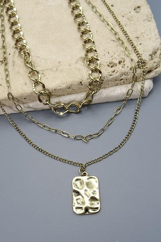 Chained Melody Layered Necklace
