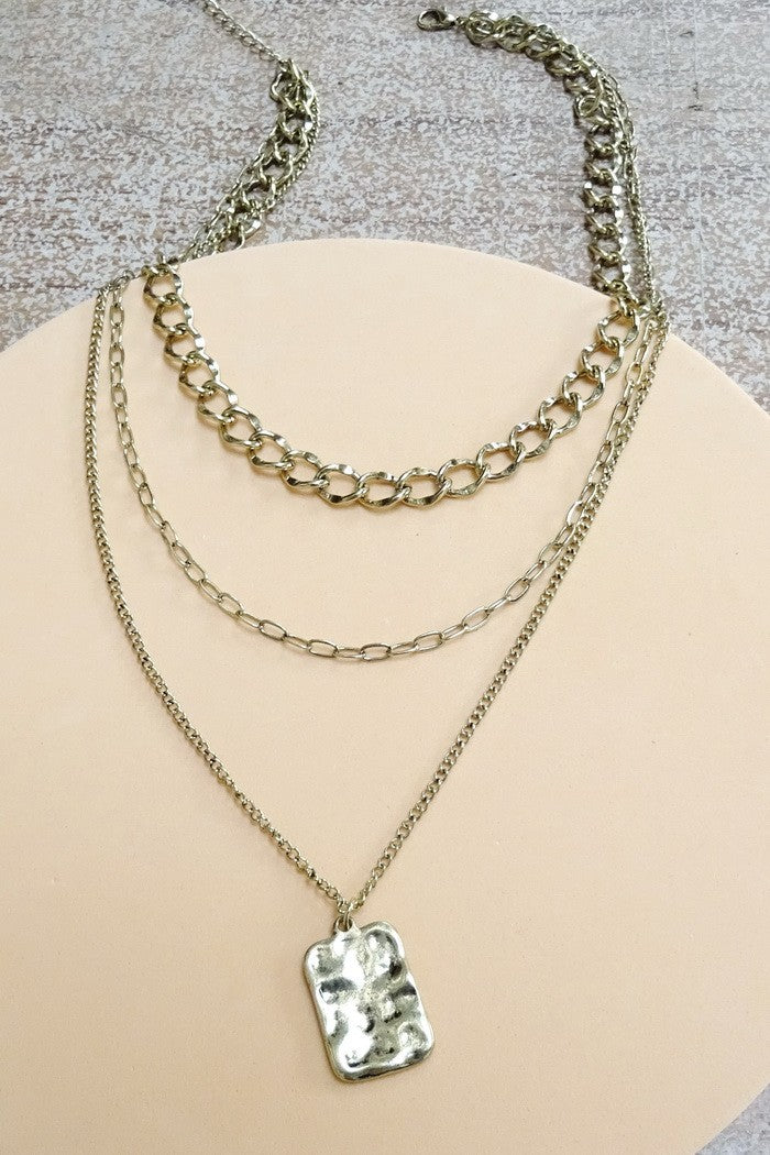 Chained Melody Layered Necklace