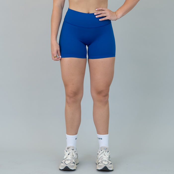 Cobalt Charge Short 5" - No Front Seam - Higher Rise by FLEO - 1