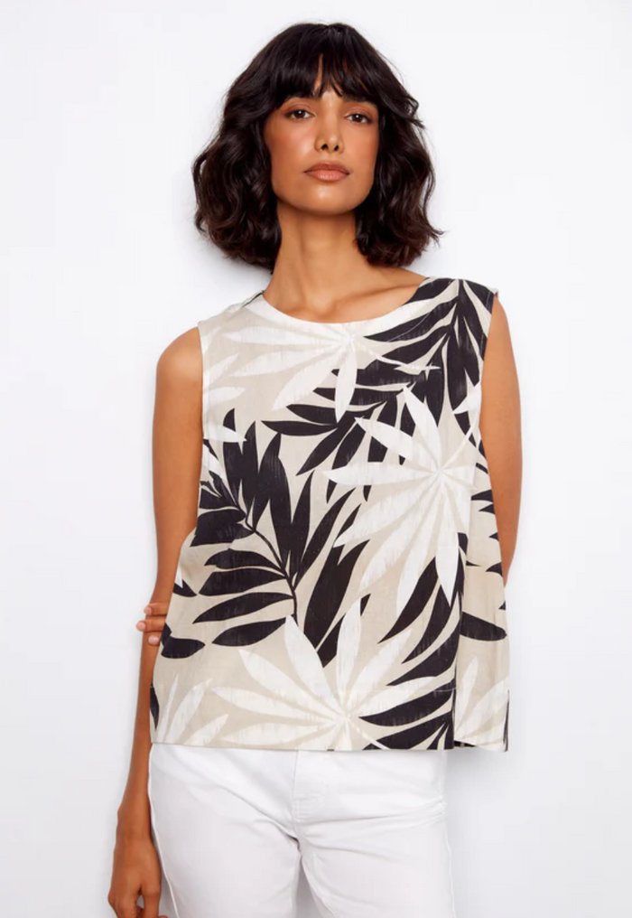 Charlie B Paradise Palms Top