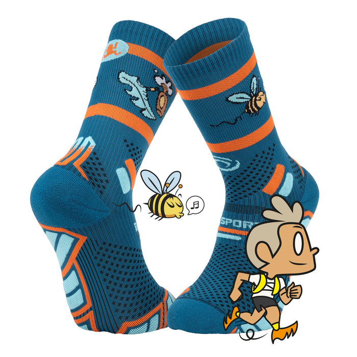 Chaussettes trail Run &  Beer– Courez avec style et fun | DBDB x BV Sport