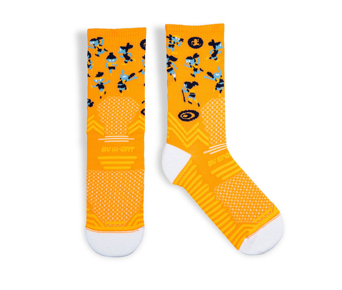 Chaussettes TRAIL ULTRA orange - Collector DBDB