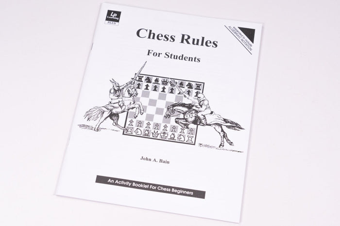 Chess Rules for Students - Bain - Book - Chess-House