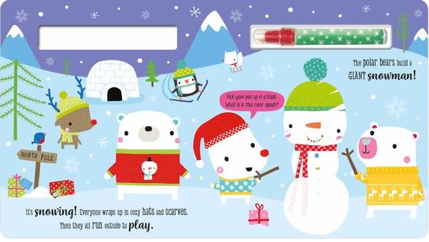 Christmas Magic Water Color Book