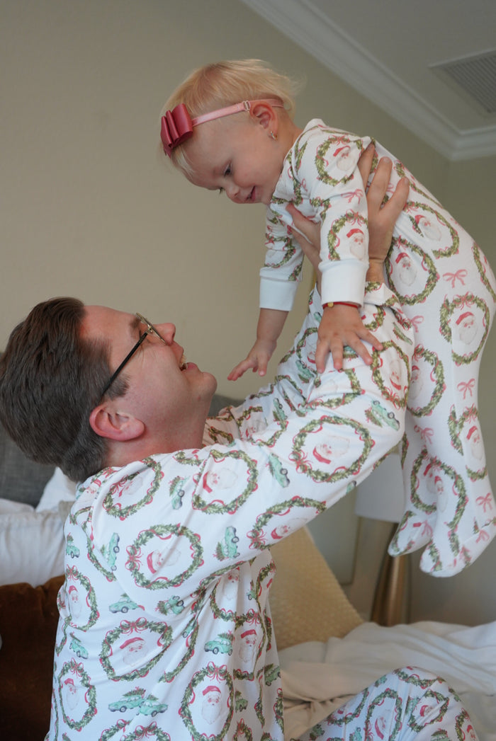 Classic Santa Car Dad Santa Pj Pajama