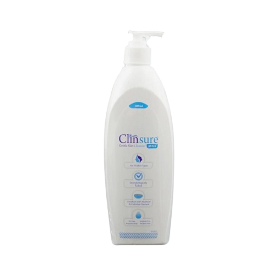 Clinsure Gentle Skin Cleanser, 500ml