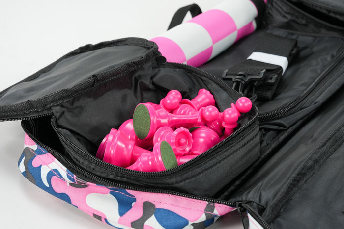 Club Chess Set Color Combo 3 - Pink Camo - Chess Set - Chess-House