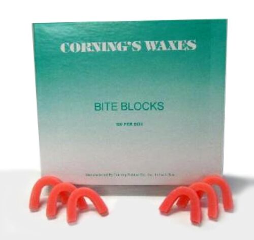 Corning Pink Bite Blocks Box/100