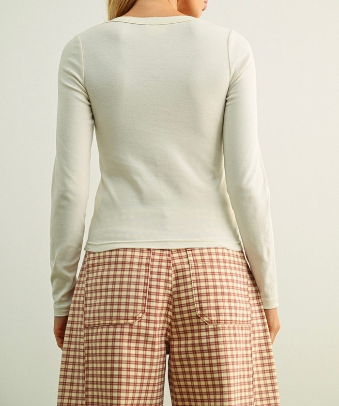 Cotton Essential Long Sleeve Tee