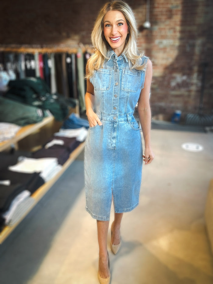 Dear John Trish Denim Dress