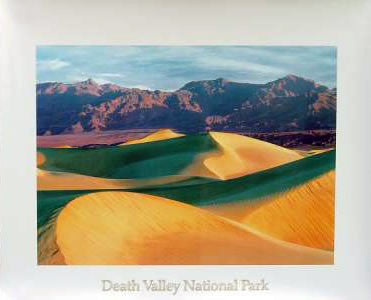 Death Valley Sand Dunes Poster