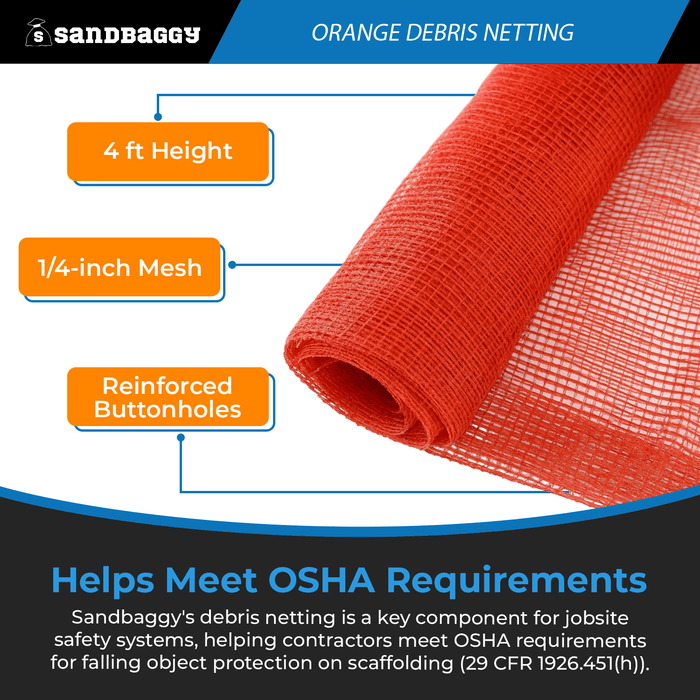 OSHA Compliant Debris Netting