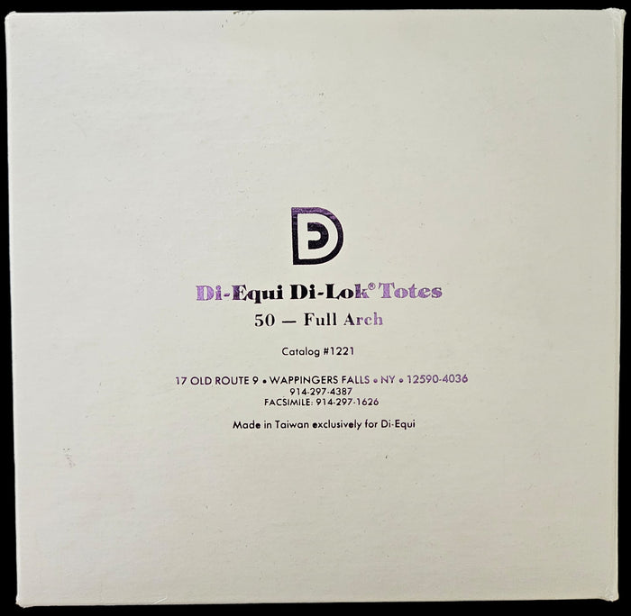 Di-Equi di-lok  Impression Totes/trays #1221 full arch - Pk of 50