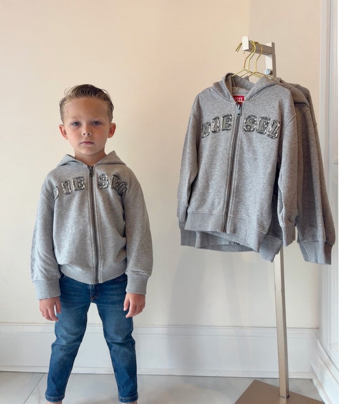 Diesel Kids 2004–J Stonewashed Tapered-Leg Jeans