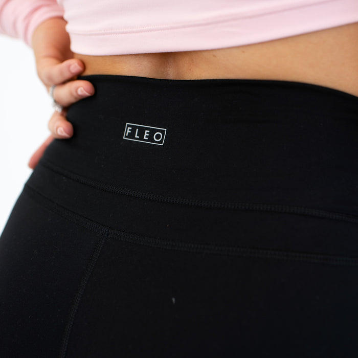 Black Double Take Spandex Shorts