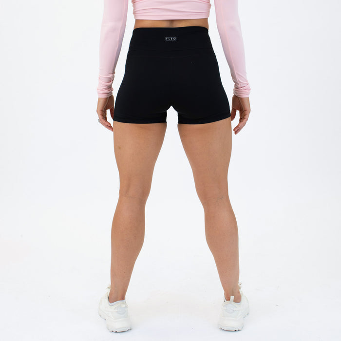 Black Double Take Spandex Shorts