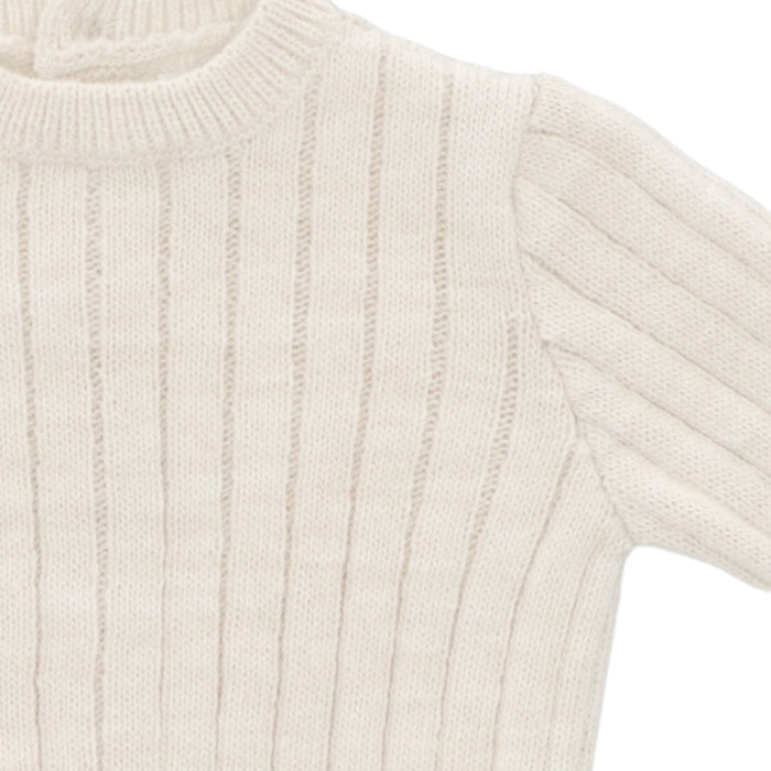 Drew Beige Boy Knitted 3-Pc Set