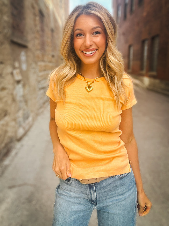 Dylan Rowan Rib Tee