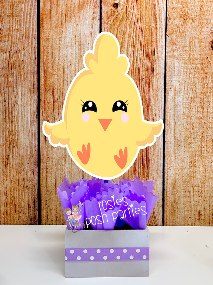 Easter Bunny Theme birthday Baby Shower Centerpiece Decoration