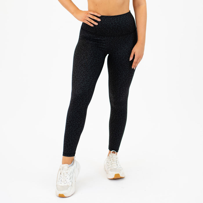 Black Leopard Legging 7/8 25" - El Toro -1