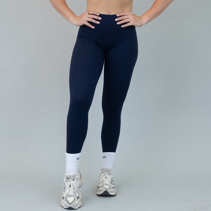 Classic Navy El Toro Legging 25" - High Rise by FLEO - 1