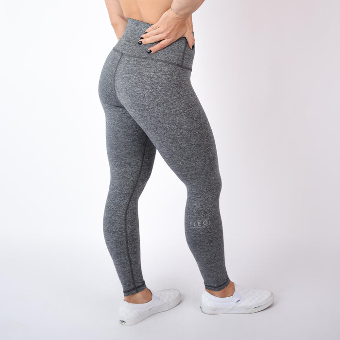Heather Asphalt Gray Legging 7/8 25" - El Toro -2
