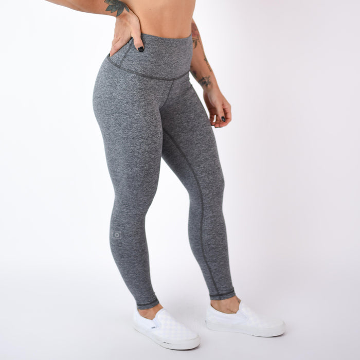 Heather Asphalt Gray Legging 7/8 25" - El Toro -3