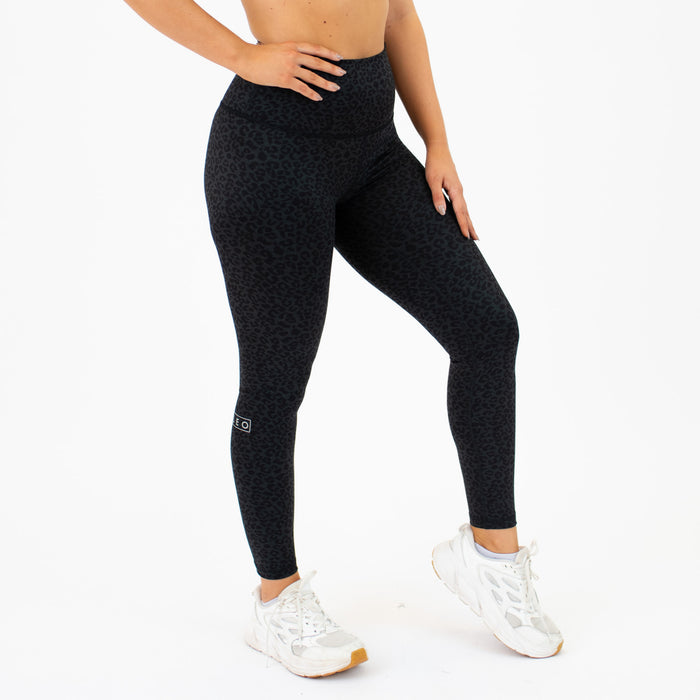 Black Leopard Legging 7/8 25" - El Toro -4