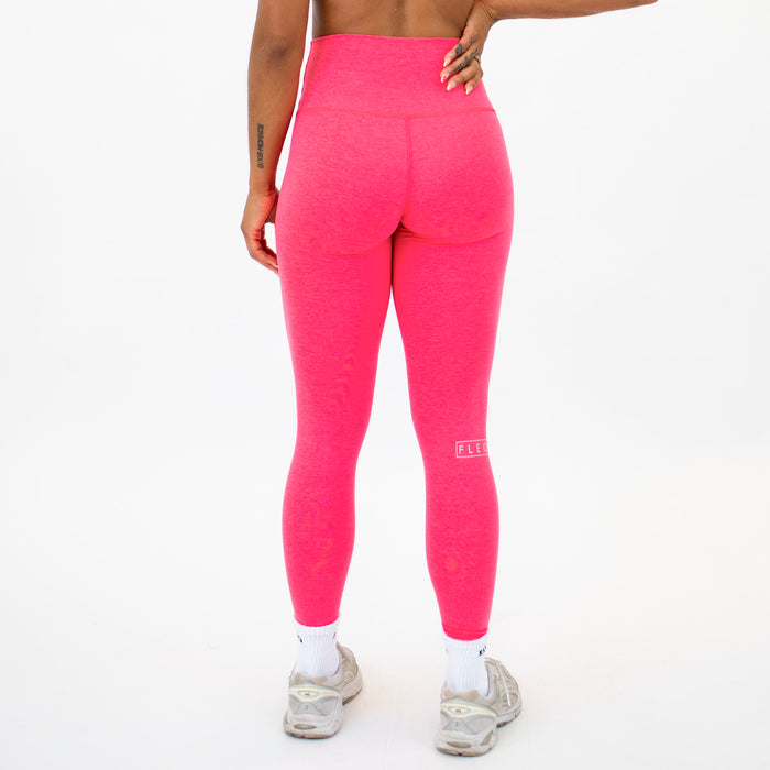 Heather Neon Punch El Toro Leggings 25" -6