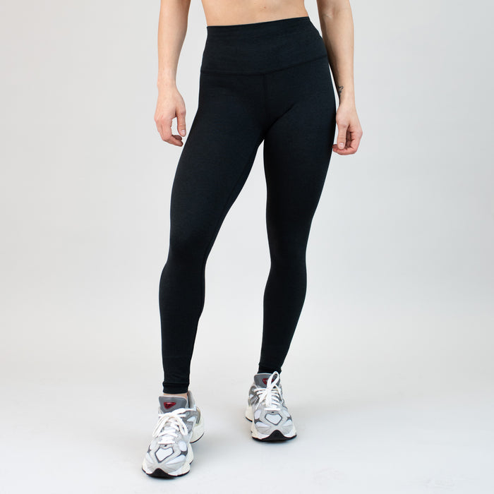 Heather Black Full Length Tall Legging 28" - El Toro -1