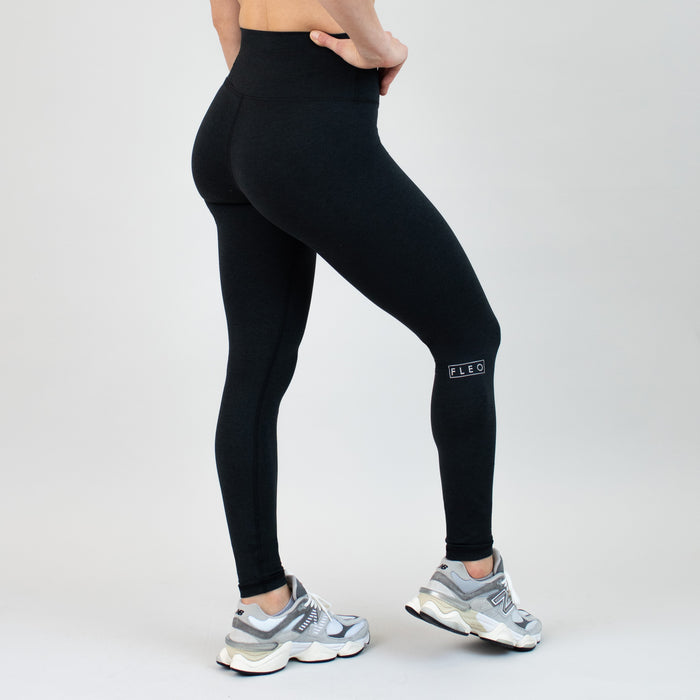 Heather Black Full Length Tall Legging 28" - El Toro -2