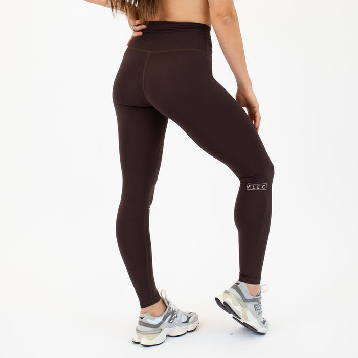 Chocolate Full Length Tall Legging 28" - El Toro -2