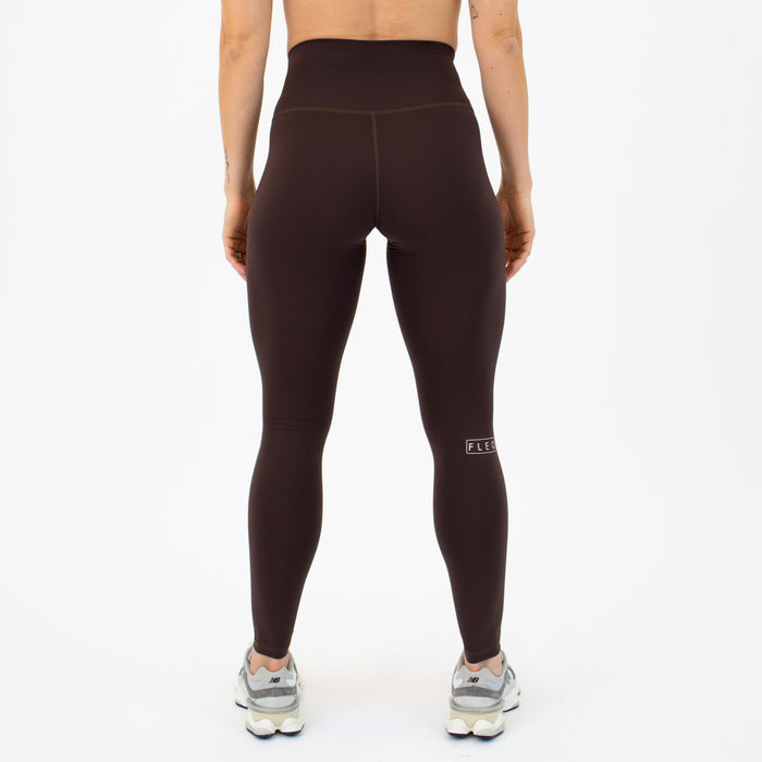 Chocolate Full Length Tall Legging 28" - El Toro -5